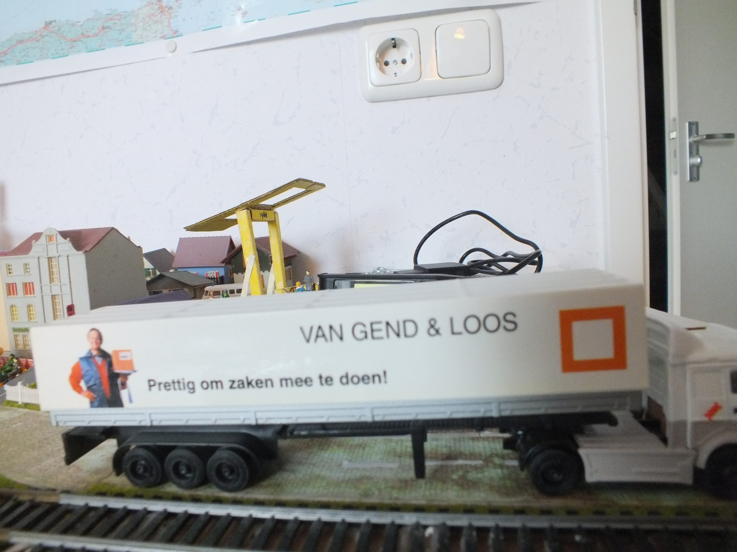 miniatuur vrachtwagen van Van Gend & Loos